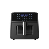 Emerson SmartVoice 10QT 6-in-1 Air Fryer, 1000+ Voice Commands, No APP, No WIFI, Air Fry, Bake, Reheat, Dehydrate