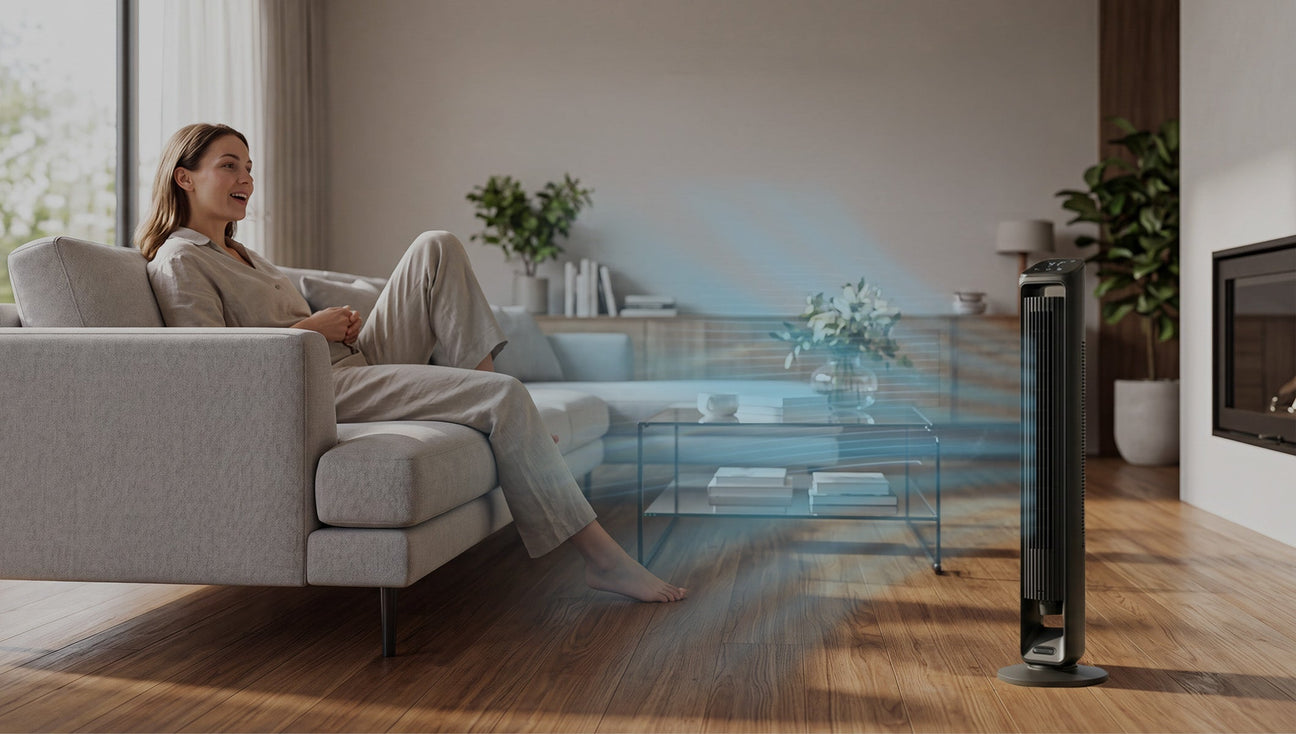 Best Tower Fan for Dorms & Apartments: Emerson SmartVoice