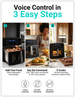Emerson SmartVoice 10QT 6-in-1 Air Fryer ES1003