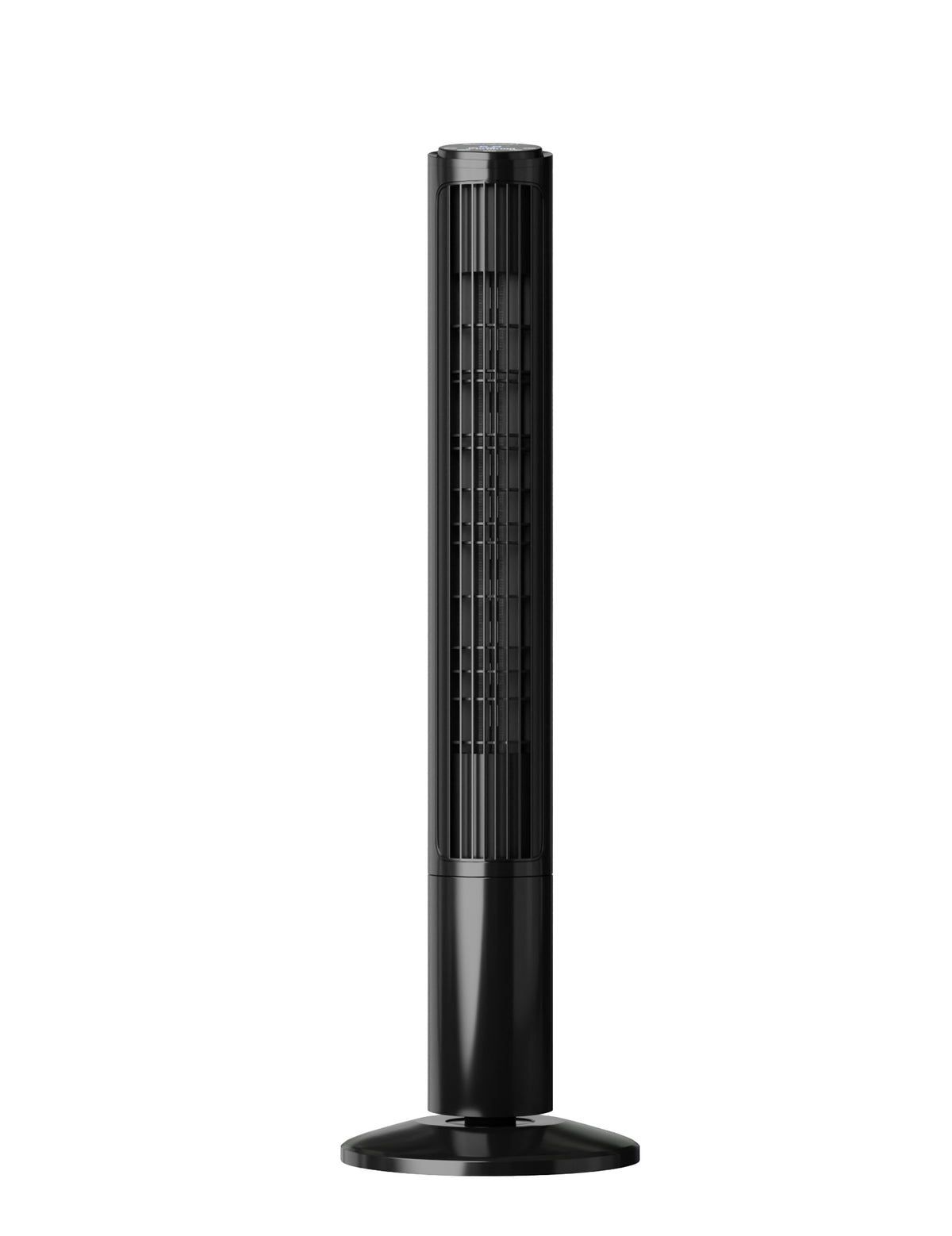 Voice control fan on a white background