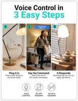 Emerson SmartVoice 4-in-1 Wall Plug ES522
