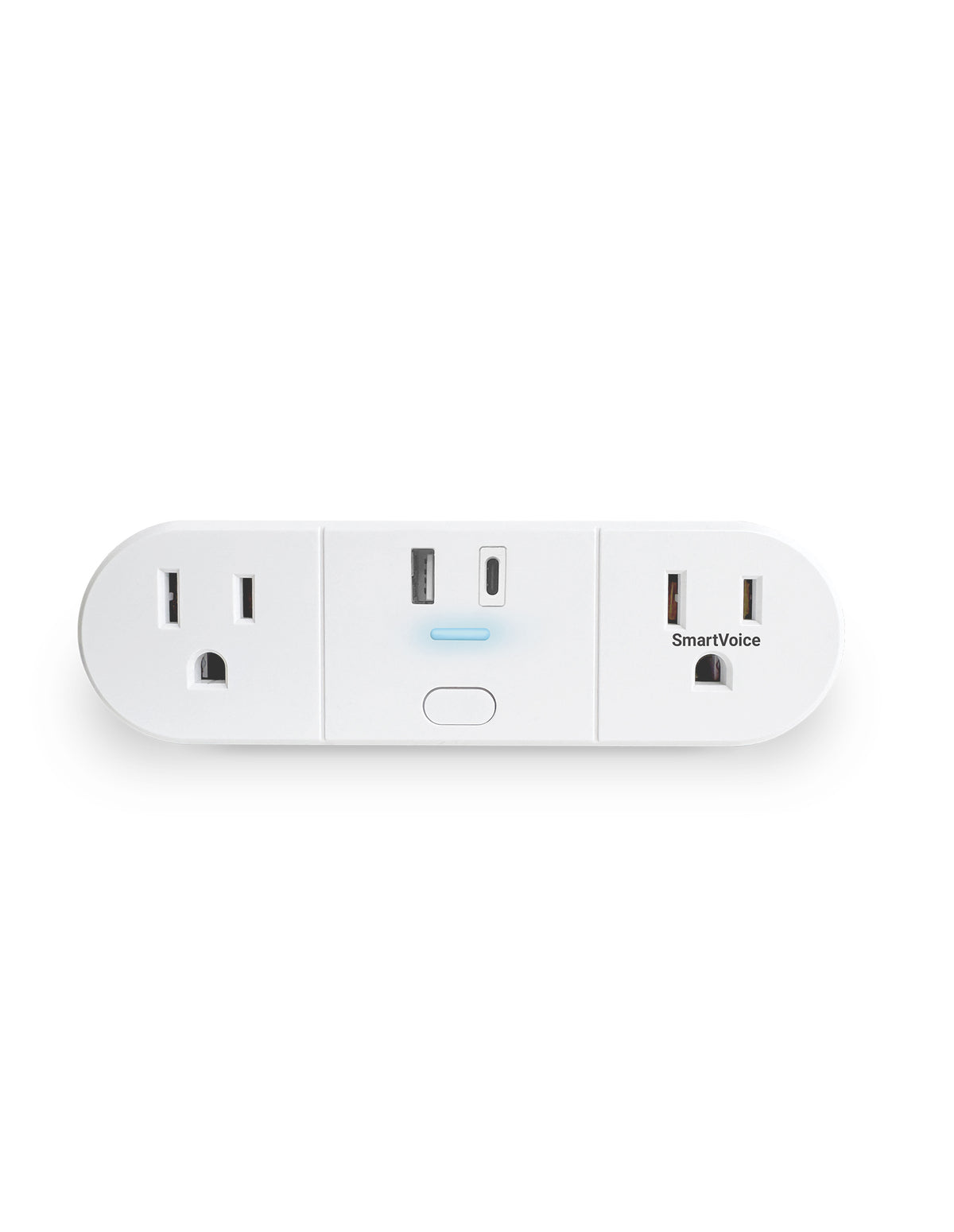 Smart plug image on a white background 