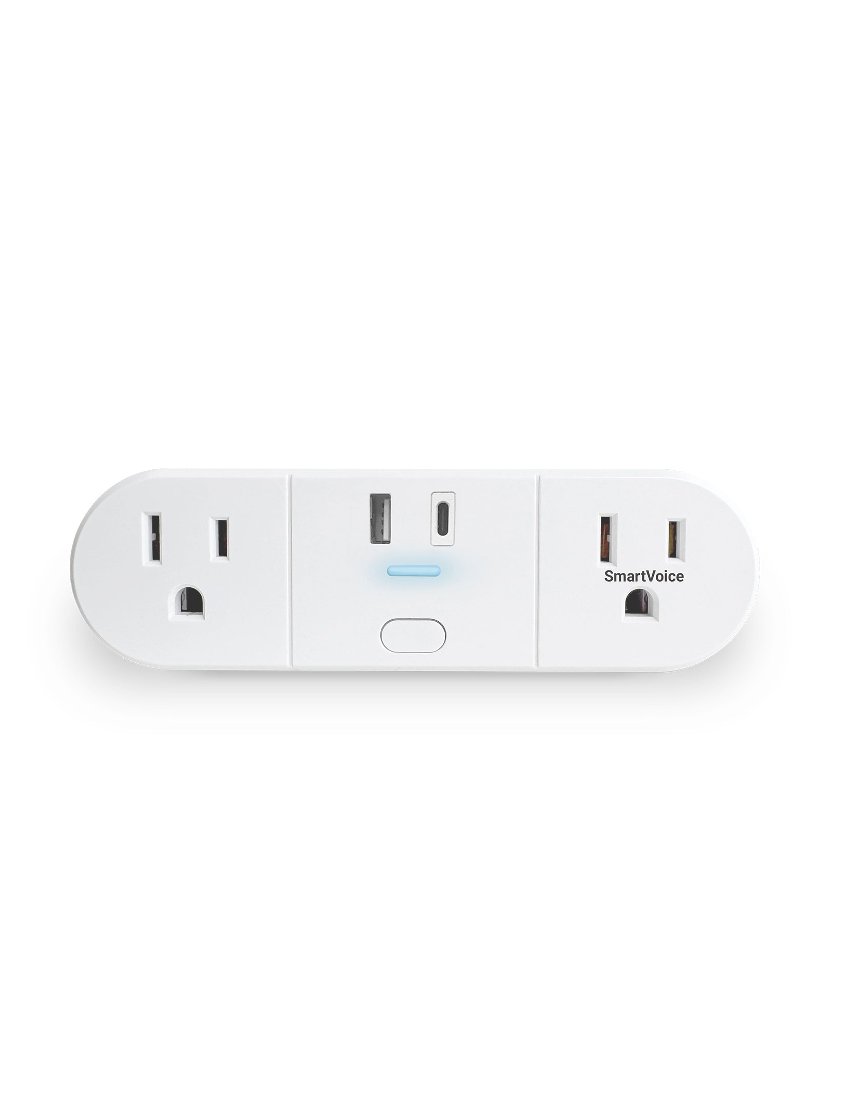 Smart plug image on a white background 