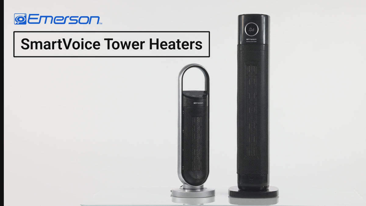 Emerson SmartVoice 32" Tower Space Heater ES200FR