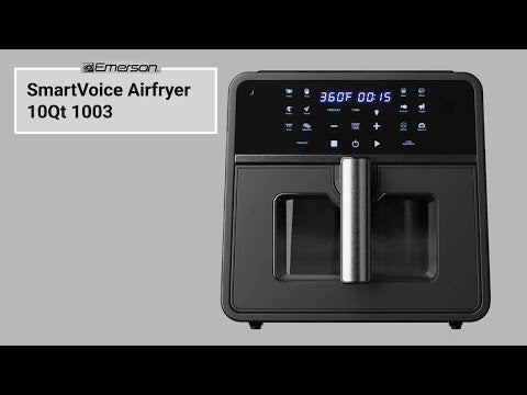 Emerson SmartVoice 10QT 6-in-1 Air Fryer ES1003