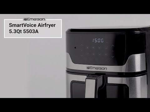 Emerson SmartVoice 5.3QT 6-in-1 Air Fryer ES5503