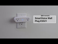 Emerson SmartVoice 2-in-1 Dual Wall Plug ES521